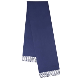 Mulberry Small Solid Merino Wool Scarf Night Sky